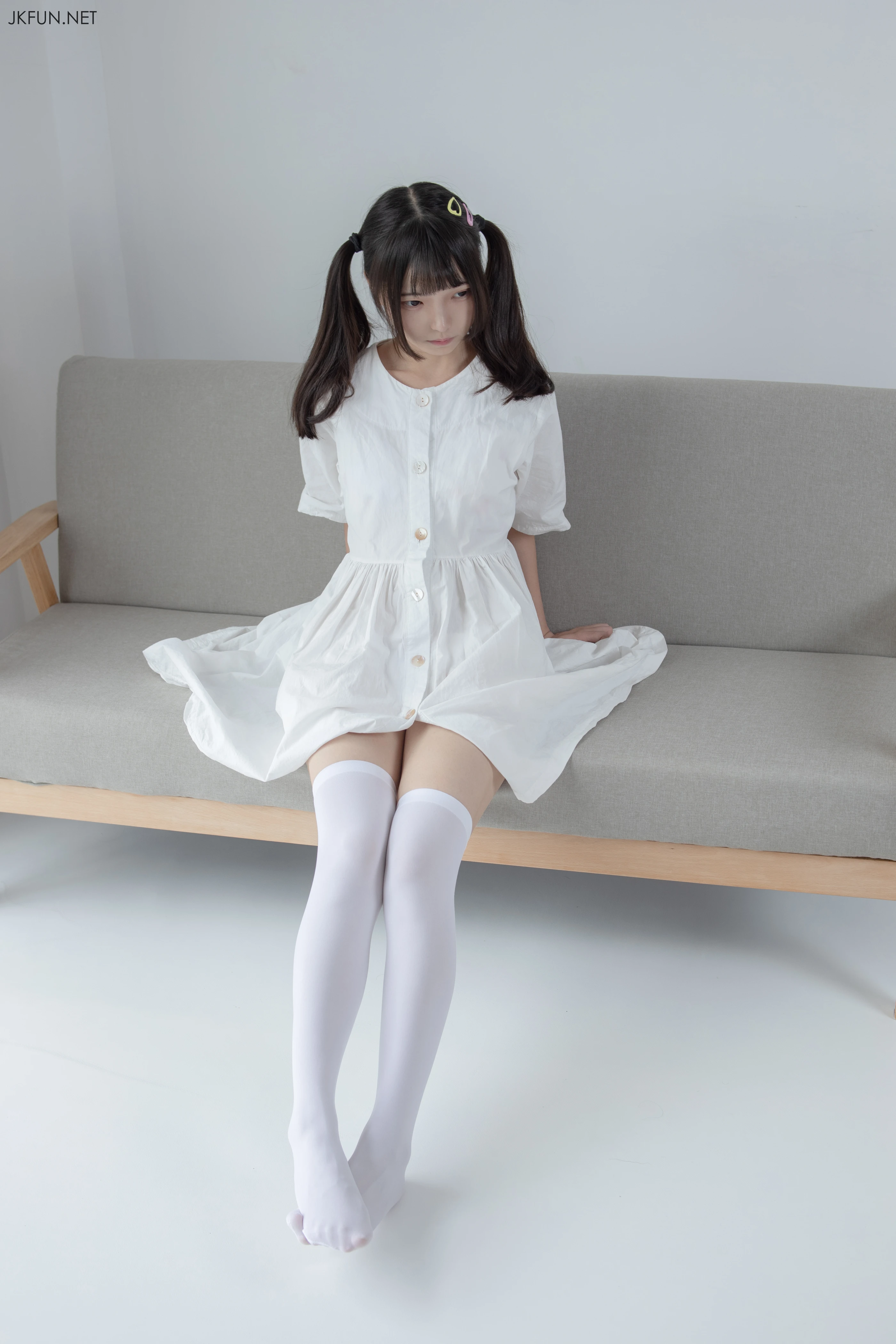 森萝财团 [JKFUN-014] 默陌 白衣飘飘的年代 [91P 1V]插图5